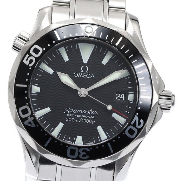 OMEGA Seamaster300 Professional 2262.50 Date black Dial Quartz Boy\'s_875547 main image 11